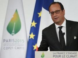 Hollande pide a sus pares no defraudar la enorme esperanza puesta en COP21