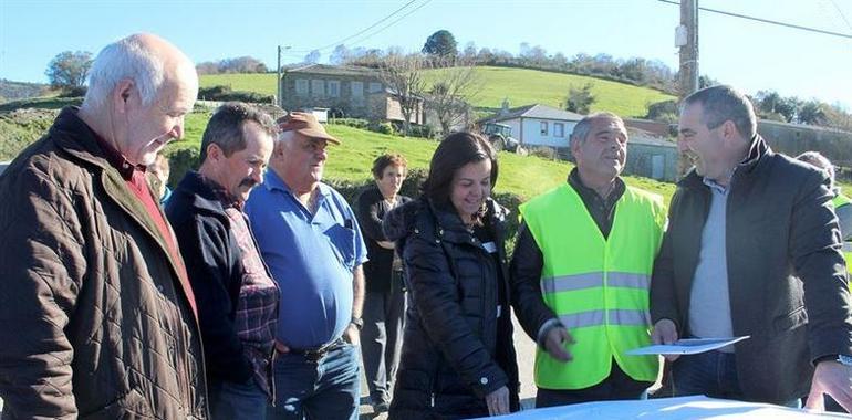 El Presupuesto asturiano destina más de 800.000 €  a vías rurales de la comarca Oscos-Eo