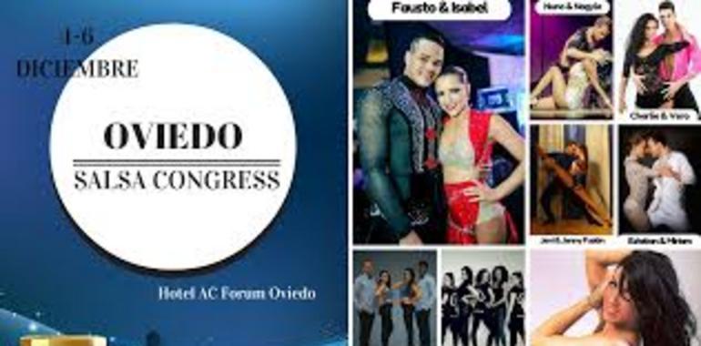 Campeones mundiales de salsa, bachata y kizomba en Oviedo