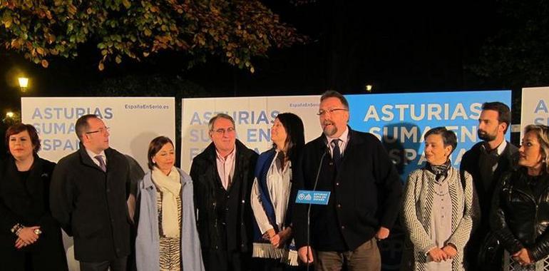 PP-Foro trabajarán juntos para investir presidente a Rajoy "por el futuro de los asturianos"