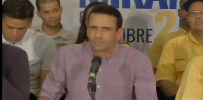 Rueda de Prensa Henrique Capriles con medios informativos VIDEO