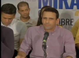 Rueda de Prensa Henrique Capriles con medios informativos VIDEO