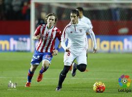  2-0 al Sporting en en el Sánchez Pizjuán ante el Sevilla