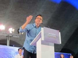 Errejón y su gemelo Owen, pletóricos en Oviedo al rebufo de la remontada