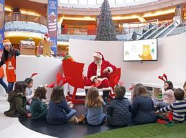 Meriendas navideñas solidarias en Intu Asturias