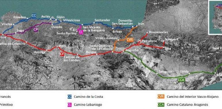 Asturias presidirá la comisión del Jacobeo para los caminos del Norte