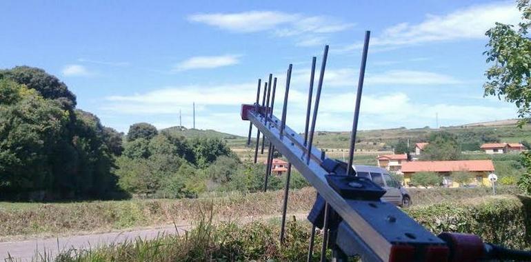 Antenas mal orientadas impiden ver la tele en Buelna y Pendueles