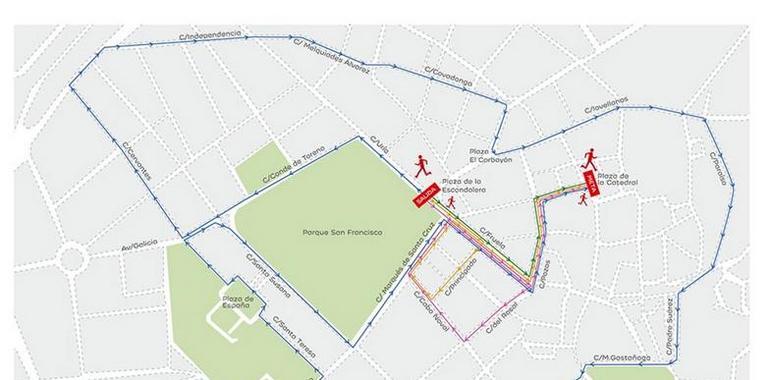 4.500 corredores pulirán 5.500 metros en la San Silvestre de Oviedo