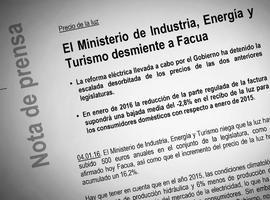 Industria intenta, sin datos, negar la brutal subida de la luz en la legislatura