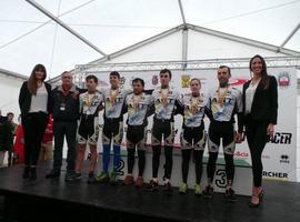 Diez medallas, cuatro de oro, para los asturianos en el nacional de ciclocross