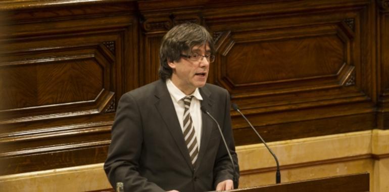 Puigdemont anuncia la construcción de un “Estado independiente” 