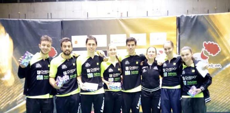 El Club Badminton Oviedo se corona en el Máster de Estella