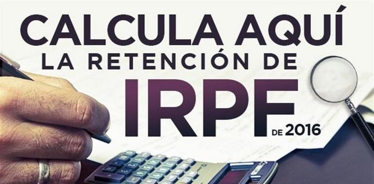 Asturias tendrá una reabaja media del 46% en el IRPF