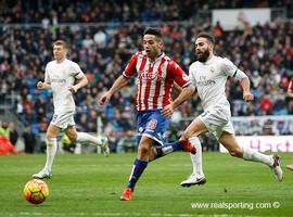 El Sporting perdió por 5-1 ante el Real Madrid en el Bernabéu