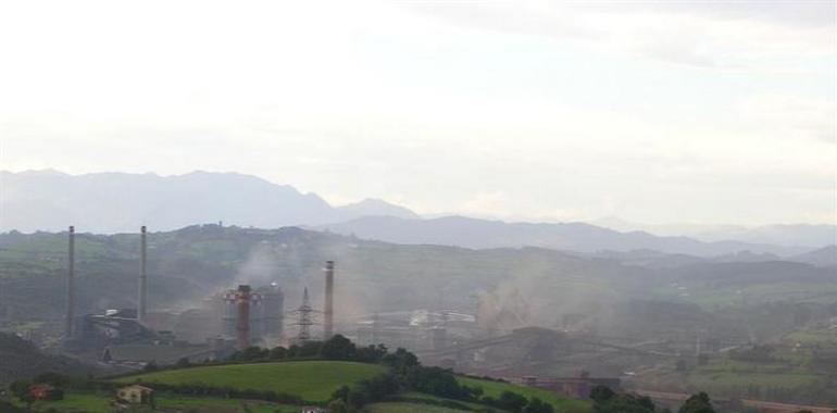 Ecologistas alertan de nuevo disparo de la contaminación aérea en Gijón