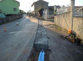 Avilés ultima las obras de mejora de la red de abastecimiento a Heros