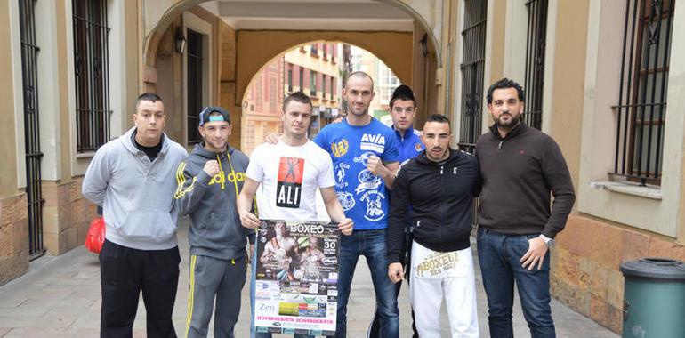 "El Diamante" y "El Príncipe Punky" participarán en Oviedo en la Gran Velada Internacional de Boxeo