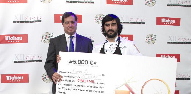 El restaurante gijonés El Quinto, premio a la tapa más innovadora 