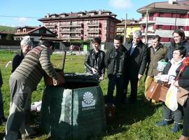 Emburria impulsa el compostaje comunitario en Cangas de Onís