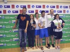 #Natación. El Oly Máster, tercero en el Nacional de Invierno 2016