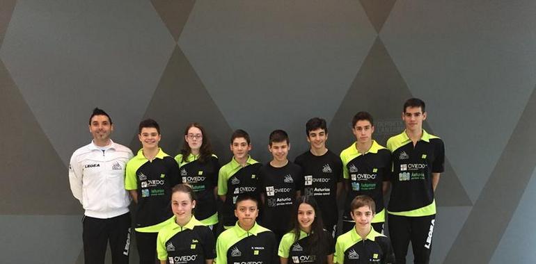 El Club Bádminton Oviedo logra tres medallas de plata en el Master de Santander