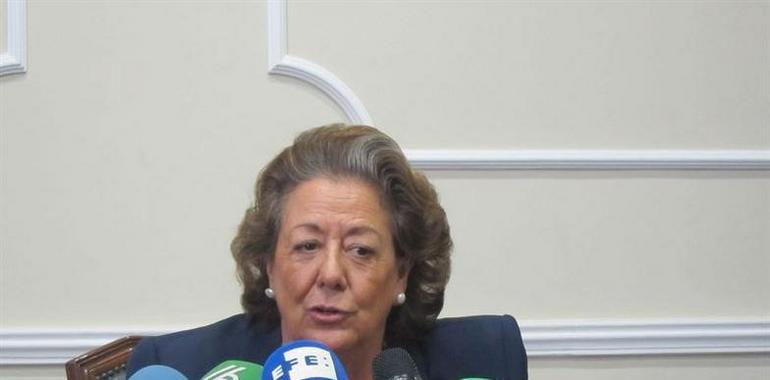 Rita Barberá, mui enfadada porque cree quel PP nun la defendió como merez