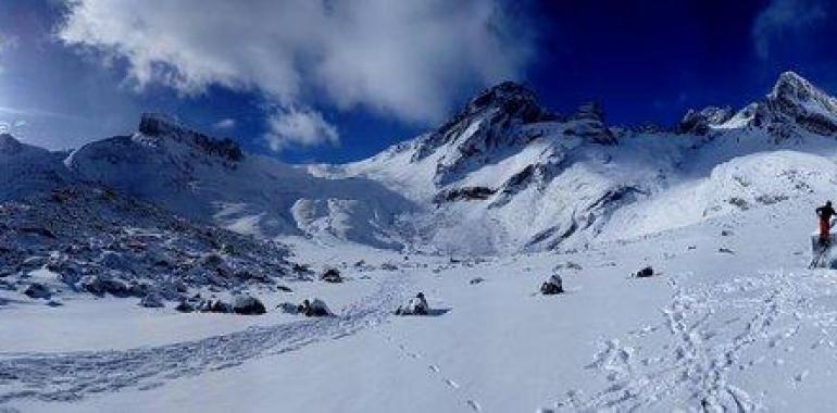 Alerta roja en Asturias por nieve para el lunes