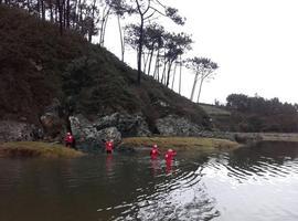 La búsqueda del bebé se centra en las inmediaciones de la playa de Frexulfe