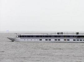 El MS Elbe Princesse sale de  Saint-Nazaire con destino Berlín