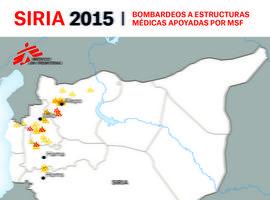  MSF denuncia los ataques contra hospitales y alerta de una crisis humanitaria en el norte de Siria