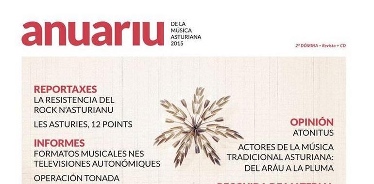 El Anuariu de la Música Asturiana 2015 se da gratis y sin subvención de Cultura