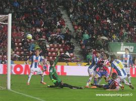 Derrota del Sporting ante el Espanyol (2-4)