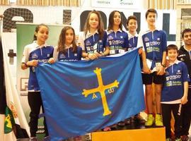 Los más jóvenes del Club Bádminton Oviedo triunfan en Arjonilla