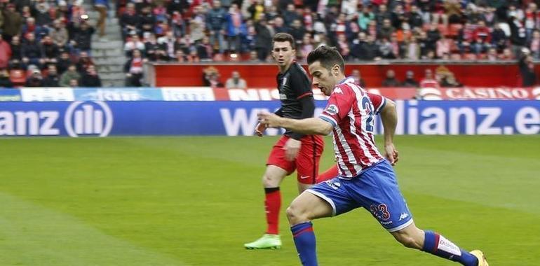 El Sporting no pudo evitar un 0-2 ante el Athletic en El Molinón