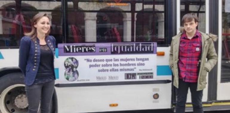 Mieres en igualdad conmemora el Día Internacional de la Mujer por todo el concejo