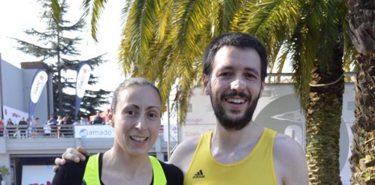 Borja de Diego y Pilar García ganan los 10 km del Grupo Covadonga