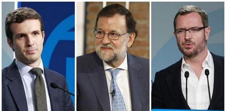 Rajoy, "tranquilu" con Barberá, pero Casado y Maroto ven "insuficientes" les esplicaciones