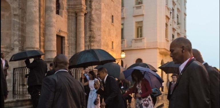 Obama inició su histórica visita a Cuba