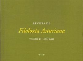 5 estudios sobre linguistica y literatura para el número 15 de Filoloxía Asturiana