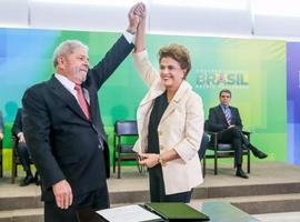 Dilma y Lula se declaran dispuestos a evitar un golpe de estado en Brasil