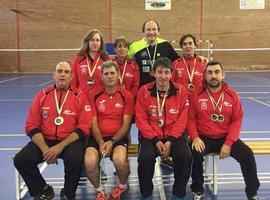 Brillante participación del Club Bádminton Riosa en el Campeonato de Veteranos 