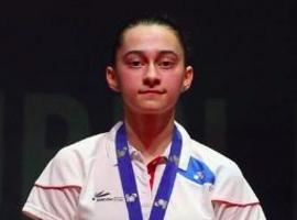 Sara Peñalver, del Oviedo Bádminton Club, medalla de plata en el Subcampeonato de Europa