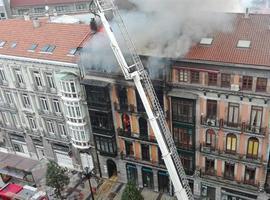 El edificio incendiado en Oviedo fue construido en 1889 por Juan Miguel de la Guardia