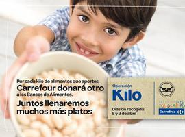 Operación Kilo para Banco de Alimentos de Asturias en Carrefour