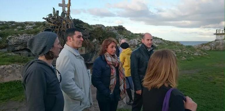 Cinco periodistas de turismo de Irlanda visitan Llanes