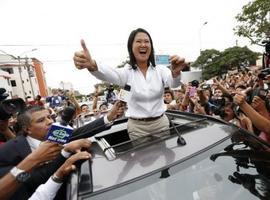 Resultados oficiales parciales en Perú: Fujimori 39.46 %, Kuczynski 23.73 % y Mendoza 17.12 %  