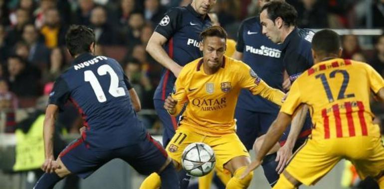 Atlético Madrid y Barcelona disputan plaza en semifinales de la Champions League  