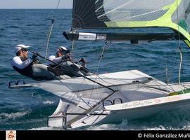 LOS HERMANOS ALONSO TELLECHEA EN EL EUROPEO DE 49ER