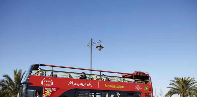 Autobuses eléctricos de Alsa para el turismo en Marrakech