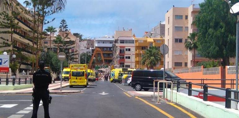 Identificada una asturiana entre los seis muertos en el derrumbe de Los Cristianos